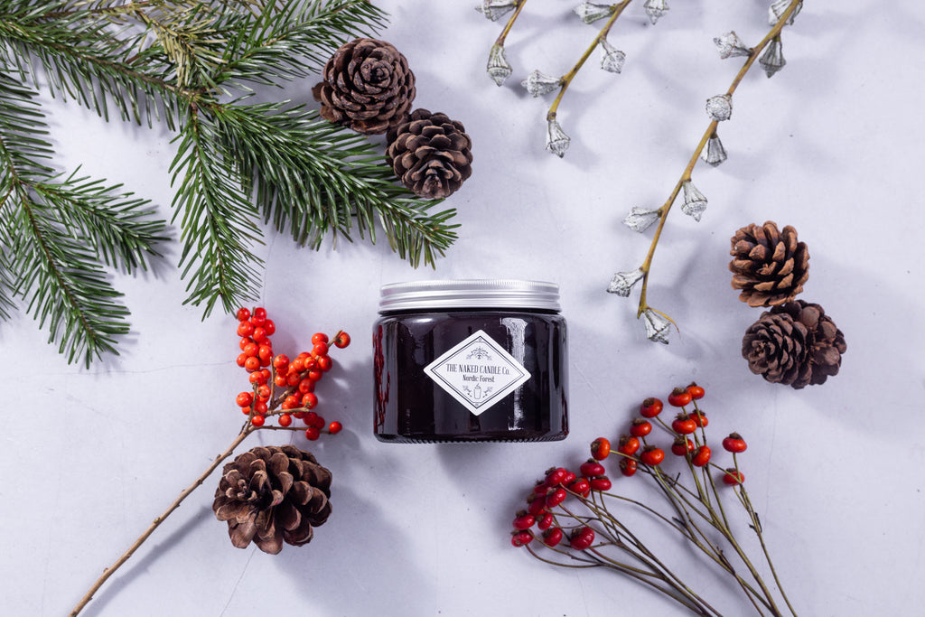Naked Candle - Nordic Forest (Pine, eucalyptus, balsam and precious woods.)