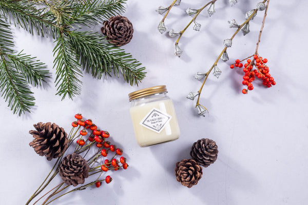 Naked Candle - Orange and Cloves (Orange, clove, cherry, cinnamon, nutmeg.)