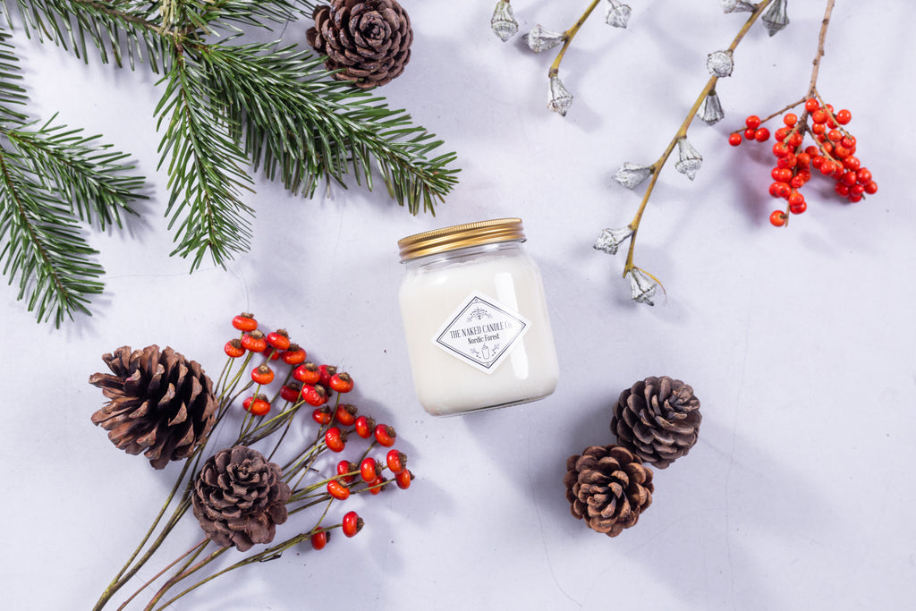 Naked Candle - Nordic Forest (Pine, eucalyptus, balsam and precious woods.)
