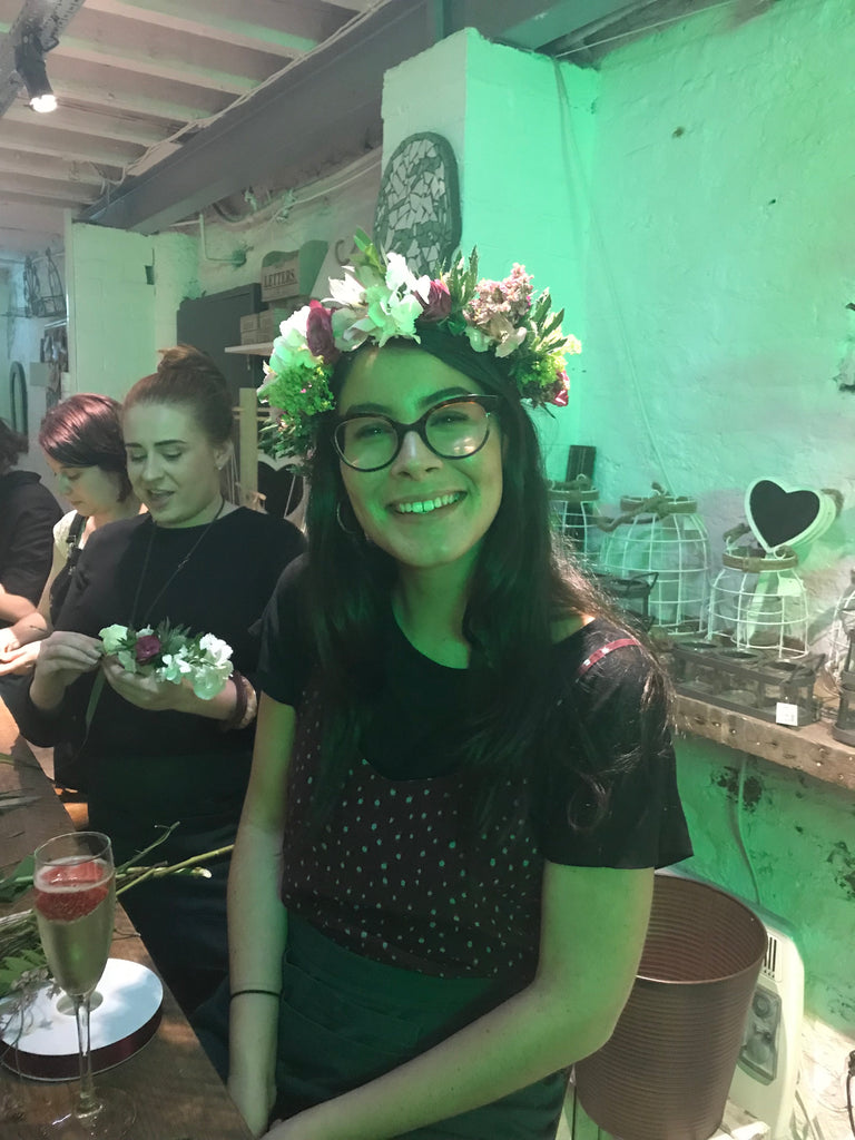 Flower Crown Workshop - Thursday 10th July, 6-8pm
