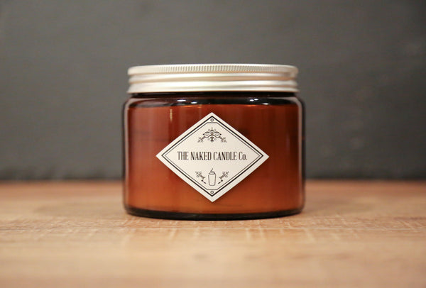 Naked Candle - Tobacco (Tobacco leaf, leather, cacao and vanilla.)